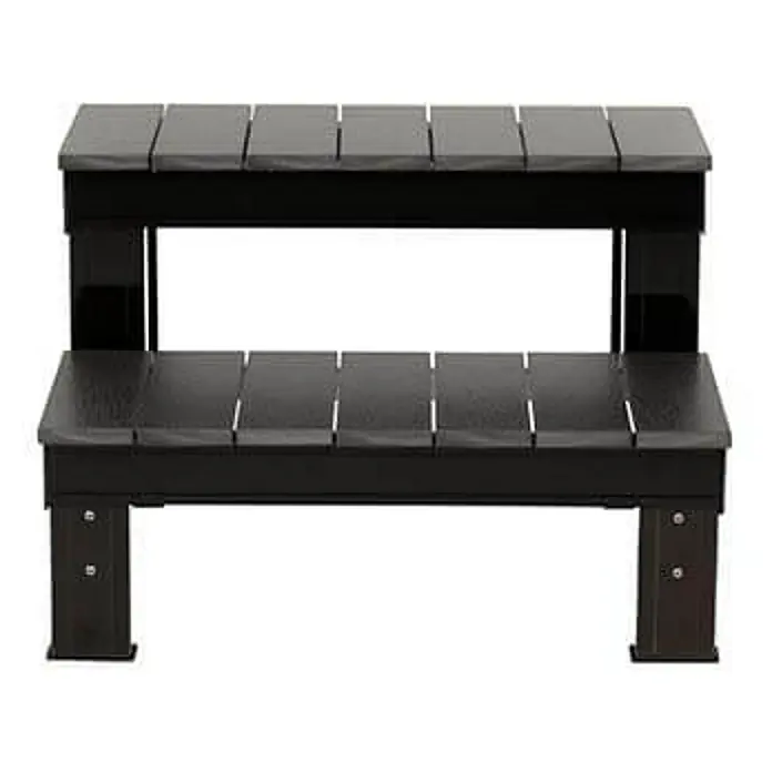 Home Deluxe Whirlpool Treppe MARBLE - Grau