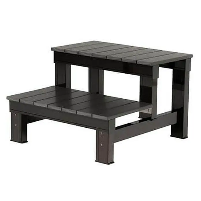 Home Deluxe Whirlpool Treppe MARBLE - Grau