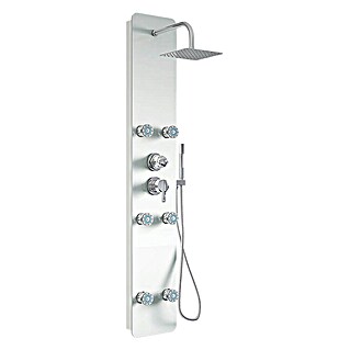 Home Deluxe Duschpaneel DIVE (Höhe: 150 cm, Weiß)