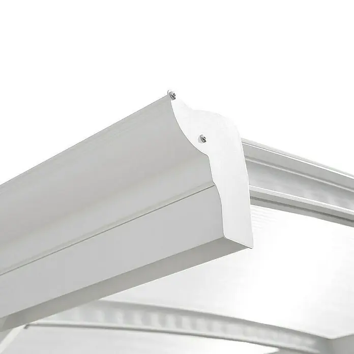 Home Deluxe Carport FALO Farbe: Weiß - Außenmaß inkl. Dachüberstand (B x T): 3 x 5,05 m, Einzelcarport, Weiß