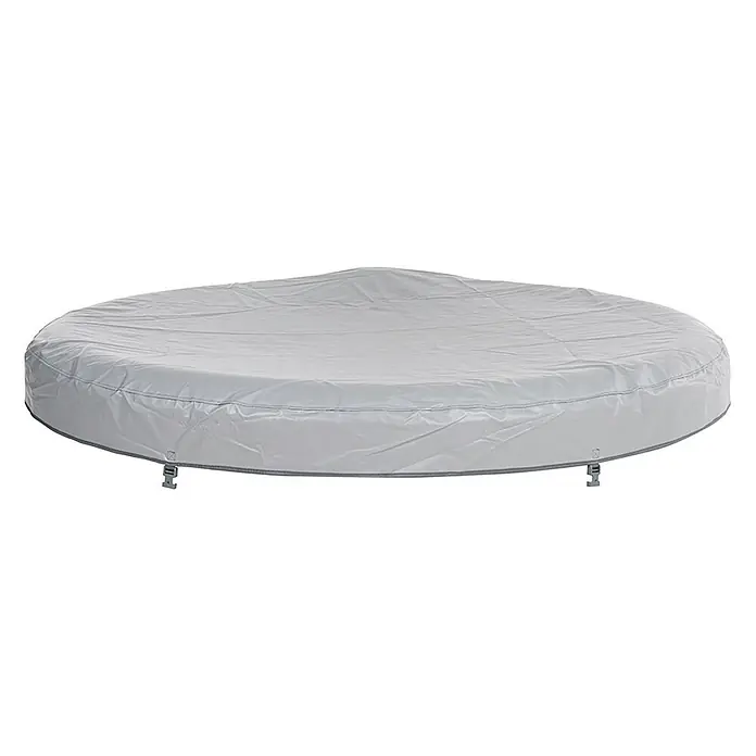 Home Deluxe Whirlpool Abdeckung CAPE SPLASH Farbe: Grau - Grau