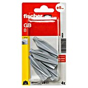 Tipla za beton Fischer GB 8  (Promjer tiple: 8 mm, Duljina tiple: 50 mm, Prikladno za: Beton s porama, Ukupan broj komada: 4 Kom.) | BAUHAUS