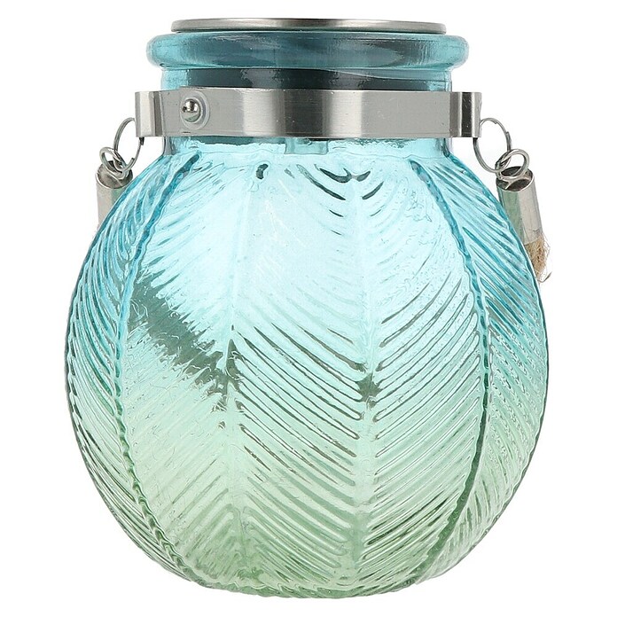 Hofer Solar-Dekoleuchte Solea (Durchmesser: 11 cm, Blau/Grün) | BAUHAUS