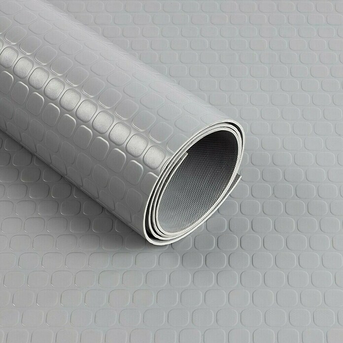 Floordirekt Läufer Square Coin (120 x 50 cm, Grau) | BAUHAUS