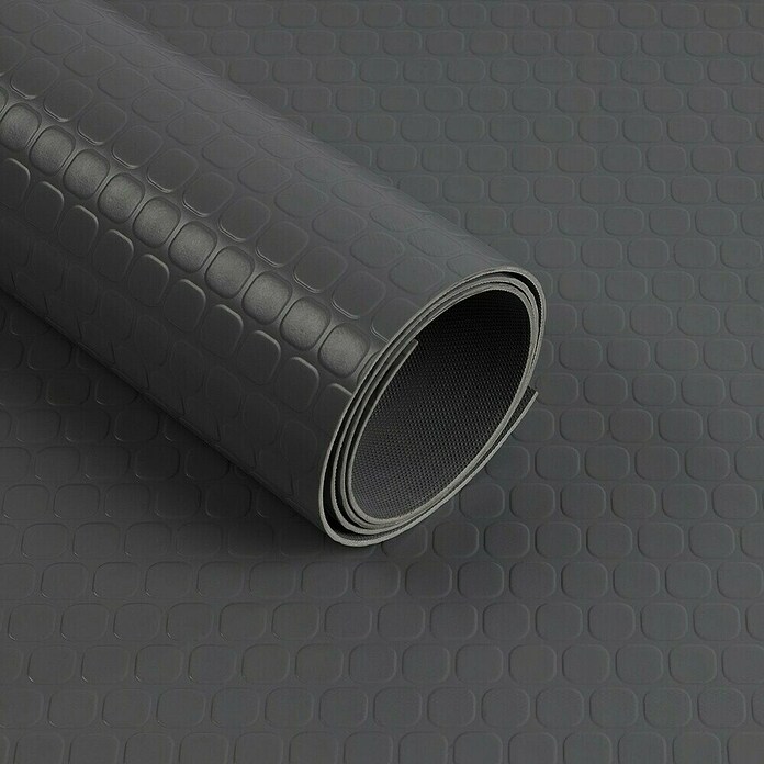 Floordirekt Läufer Square Coin (120 x 300 cm, Dunkelgrau) | BAUHAUS