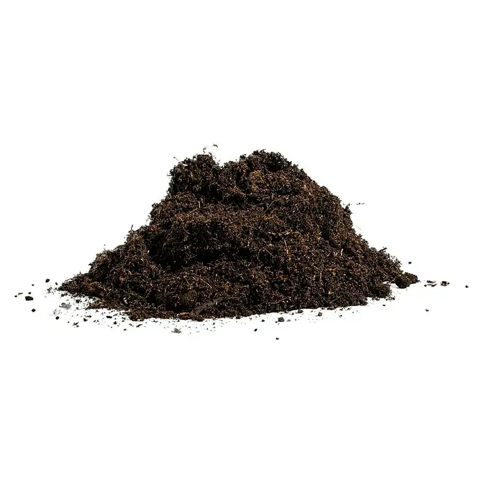 Gardol Rosenerde - 1 Sack, 40 l - Nahaufnahme eines Erdhaufens, ideal für Gartenarbeiten und zur Verbesserung der Bodenqualität. Perfekt für Pflanzen und Gemüseanbau.