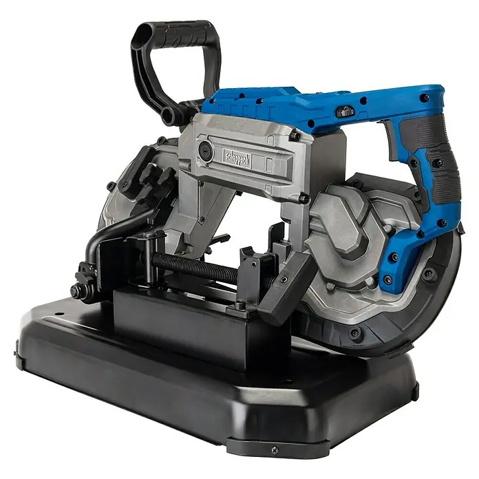 Scheppach Metallbandsäge MBS1200XT - 290 U/min, Schnittgeschwindigkeit: 0 m/min - 2,4 m/min, Sägebandlänge: 1.140 mm - Scheppach Metallbandsäge im Detail. Ideal zum präzisen Sägen von Metall. Robustes Design für anspruchsvolle Anwendungen.