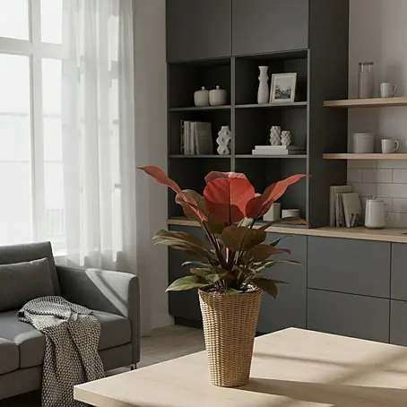Piardino Baumfreund - Philodendron x Hybrid Cherry Red, Topfgre: 19 cm  online kaufen bei BAUHAUS