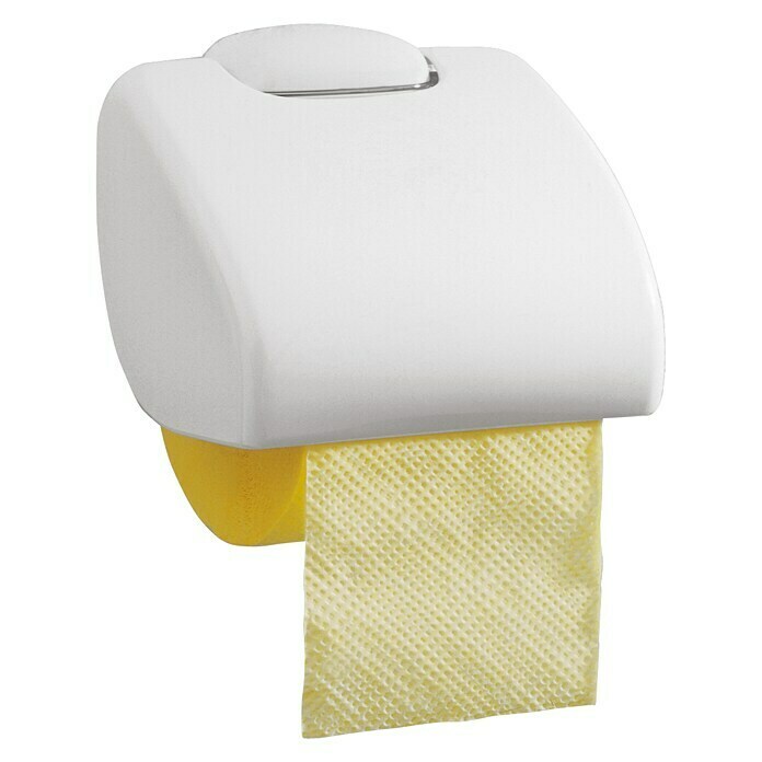 Poseidon Toilettenpapierhalter Emotion (Weiß, Kunststoff)