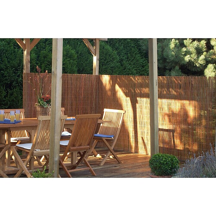 Nature Wilgenmat Premium (3 x 2 m, Wilg, Bruin) | BAUHAUS