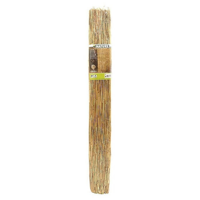 Nature Rietmat gepeld (l x h: 3 x 1,5 m, Naturel) | BAUHAUS