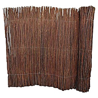 Nature Wilgenmat fijn (3 x 1 m, Wilg, Bruin)