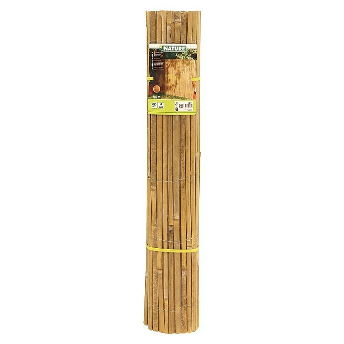 Nature Bamboemat gespleten (3 x 1 m, Naturel) | BAUHAUS