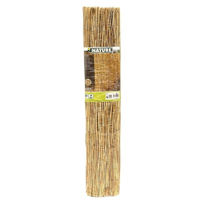 Nature Rietmat gepeld (l x h: 3 x 1 m, Naturel) | BAUHAUS