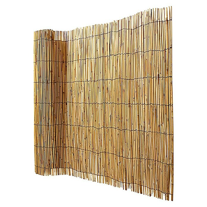 Nature Bamboemat gespleten (3 x 1 m, Naturel) | BAUHAUS