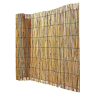 Nature Bamboemat gespleten (3 x 1 m, Naturel)