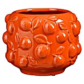 Mica Decorations Übertopf Orangen (Außenmaß (Ø x H): 24 x 18,5 cm, Keramik, Orange) | BAUHAUS