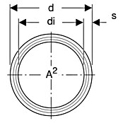 Geberit Silent PP-Rohr (DN 90, Länge: 25 cm)