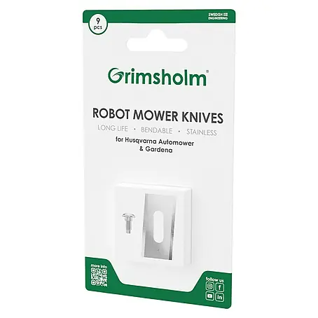Grimsholm Green  Ersatzmesser-Set für Mähroboter