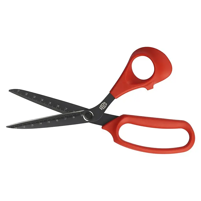 Felco Universalschere 455 - Länge: 28,5 cm - FELCO 501 Multifunktionsschere mit roten Griffen. Eine hochwertige Schere für verschiedenste Anwendungen.