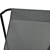 Conjunto de muebles Kateli (4 pzs., Acero/Textiline, Antracita) | BAUHAUS