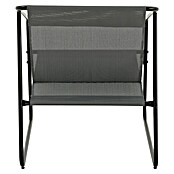 Conjunto de muebles Kateli (4 pzs., Acero/Textiline, Antracita) | BAUHAUS