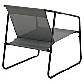 Conjunto de muebles Kateli (4 pzs., Acero/Textiline, Antracita) | BAUHAUS