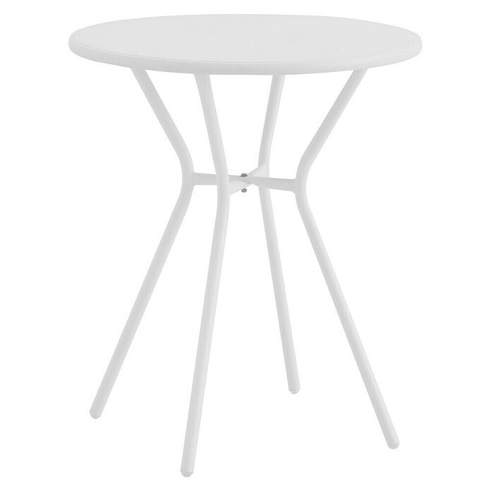 Conjunto de muebles de balcón Ina (3 pzs., Polipropileno, Blanco) | BAUHAUS