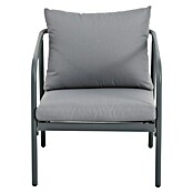 Conjunto de muebles Wesely (4 pzs., Acero/Poliéster, Gris) | BAUHAUS