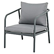 Conjunto de muebles Wesely (4 pzs., Acero/Poliéster, Gris) | BAUHAUS