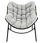 Sillón de jardín Cira II (An x Pr x Al: 94 x 103 x 96 cm, Marrón/Gris, Ratán sintético/Acero) | BAUHAUS
