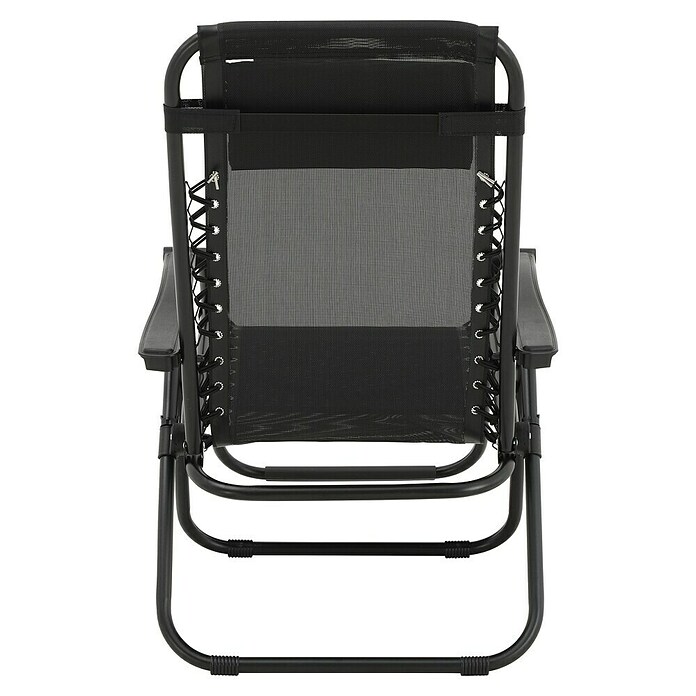 Sunfun Sillón de posiciones Forio (L x An x Al: 152 x 63 x 104 cm, Negro, Textiline/Acero) | BAUHAUS