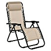 Sunfun Sillón de posiciones Forio (63 x 152 x 104 cm, Taupe, Textiline/Acero) | BAUHAUS