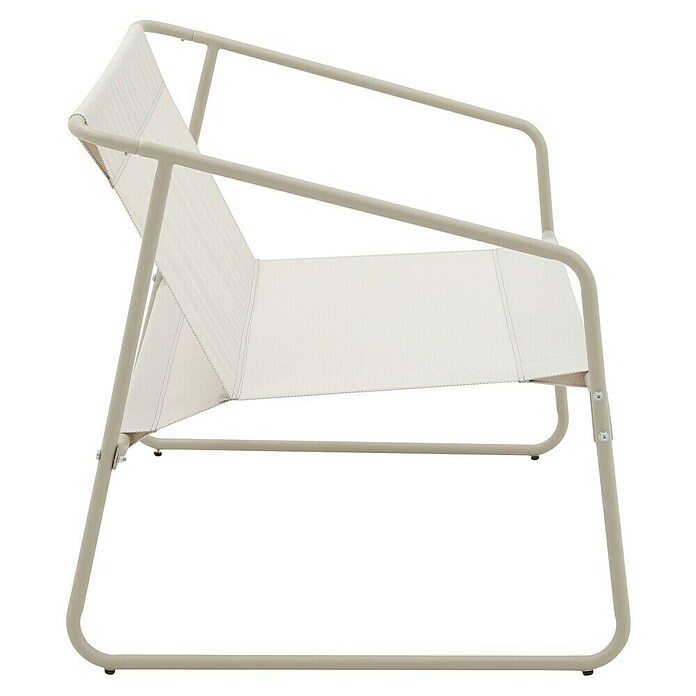 Conjunto de muebles Kateli (4 pzs., Acero/Textiline, Beige) | BAUHAUS