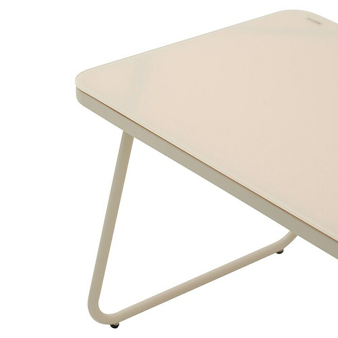 Conjunto de muebles Kateli (4 pzs., Acero/Textiline, Beige) | BAUHAUS