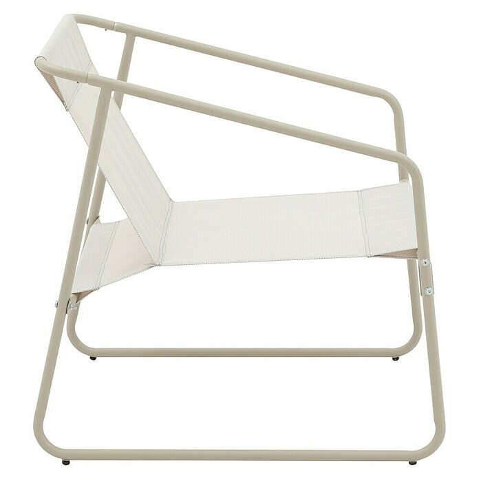 Conjunto de muebles Kateli (4 pzs., Acero/Textiline, Beige) | BAUHAUS