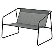 Conjunto de muebles Kateli (4 pzs., Acero/Textiline, Antracita) | BAUHAUS