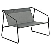 Conjunto de muebles Kateli (4 pzs., Acero/Textiline, Antracita) | BAUHAUS
