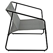 Conjunto de muebles Kateli (4 pzs., Acero/Textiline, Antracita) | BAUHAUS