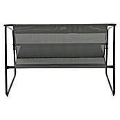 Conjunto de muebles Kateli (4 pzs., Acero/Textiline, Antracita) | BAUHAUS