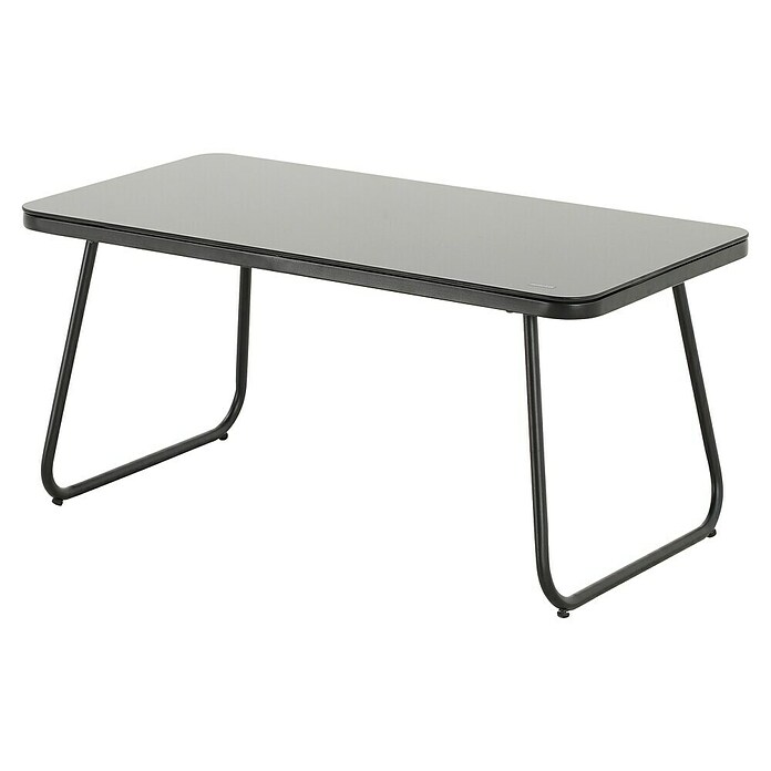 Conjunto de muebles Kateli (4 pzs., Acero/Textiline, Antracita) | BAUHAUS