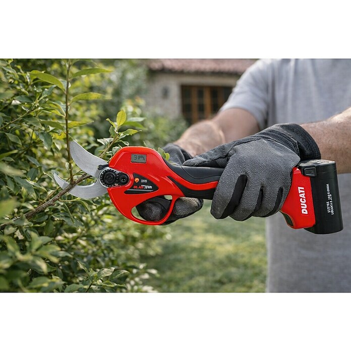 Ducati Tijeras de podar de batería DPS3202 (16,8 V, Grosor de rama máx.: 32 mm) | BAUHAUS