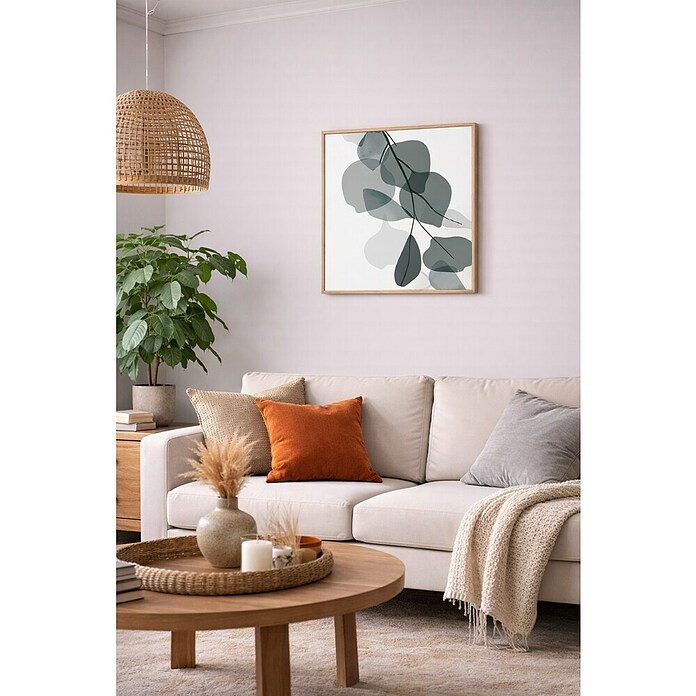 Cuadro Hoja superpuesta B (Hoja superpuesta, An x Al: 40 x 40 cm, 1 pzs.) | BAUHAUS