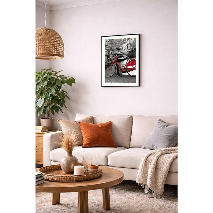 Cuadro Bici Roja (Bici Roja, An x Al: 30 x 40 cm, 1 pzs.) | BAUHAUS