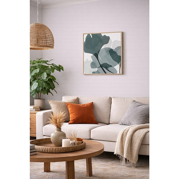 Cuadro Hoja superpuesta A (Hoja superpuesta, An x Al: 40 x 40 cm, 1 pzs.) | BAUHAUS