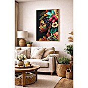 Lienzo Africana derecha (Africana derecha, An x Al: 50 x 70 cm) | BAUHAUS