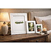 Marco de fotos Design (Blanco, 13 x 18 cm, Madera)