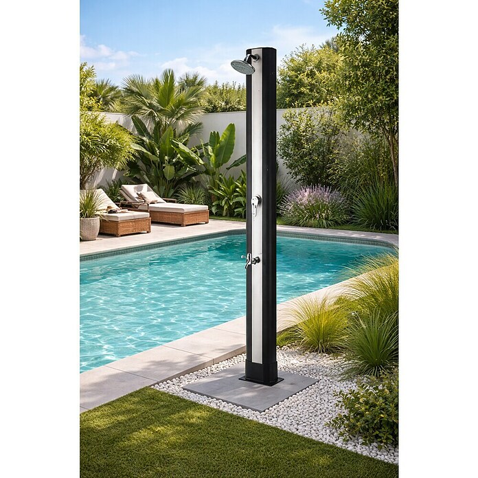 Ducha solar Lucca (Altura: 215 cm, 35 l) | BAUHAUS