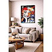 Lienzo Cara Pop Art (Cara Pop Art, An x Al: 50 x 70 cm) | BAUHAUS