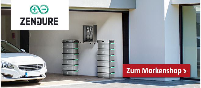 Zendure Powerstationen in Garage